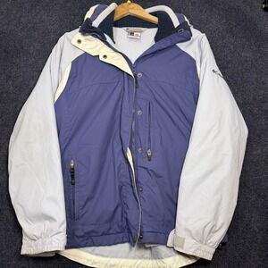 Columbia Vertex Jacket Womens Medium Purple 3-in-1 Hooded Full Zip Interchange
